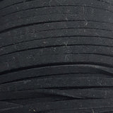 LAST1! 10M 3mm Black Faux Suede Cord