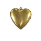 Large Brass Heart Locket