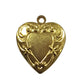 Small Brass Heart Locket