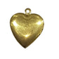 Small Brass Heart Locket