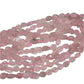 Rose Quartz Gemstone Nugget Beads