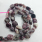 Rubellite Tourmaline Gemstone Nugget Beads