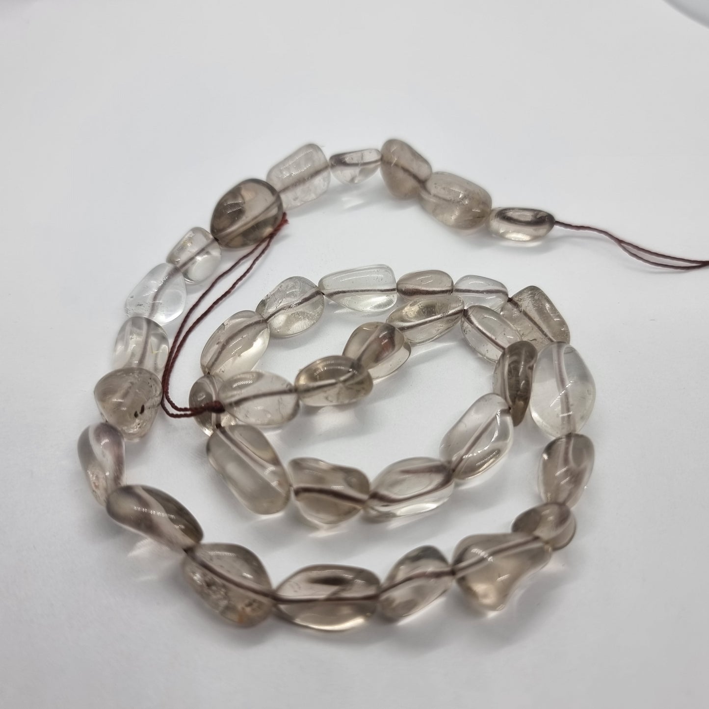 Smoky Quartz Gemstone Nugget Beads