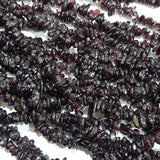 Garnet Gemstone Chip Bead Strand