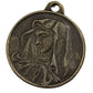 10pc Small Bronze Jesus Charm Pendants