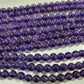 5mm Amethyst Round Gemstone Beads