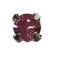 20pc Pink Sew On Rhinestones