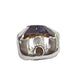 20pc Purple Sew On Rhinestones
