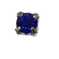 20pc Blue Sew On Rhinestones