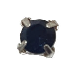 20pc Dark Blue  Sew On Rhinestones