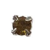 20pc Olive Green Sew On Rhinestones