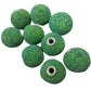 9pc Blue & Green Beaded Kashmiri Beads