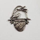 10pc Silver Bird & Bucket Charms