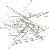 50pc 4cm Silver Ball Head Pins