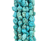 Large Blue Howlite Beads