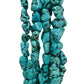 Blue Howlite Nugget Beads