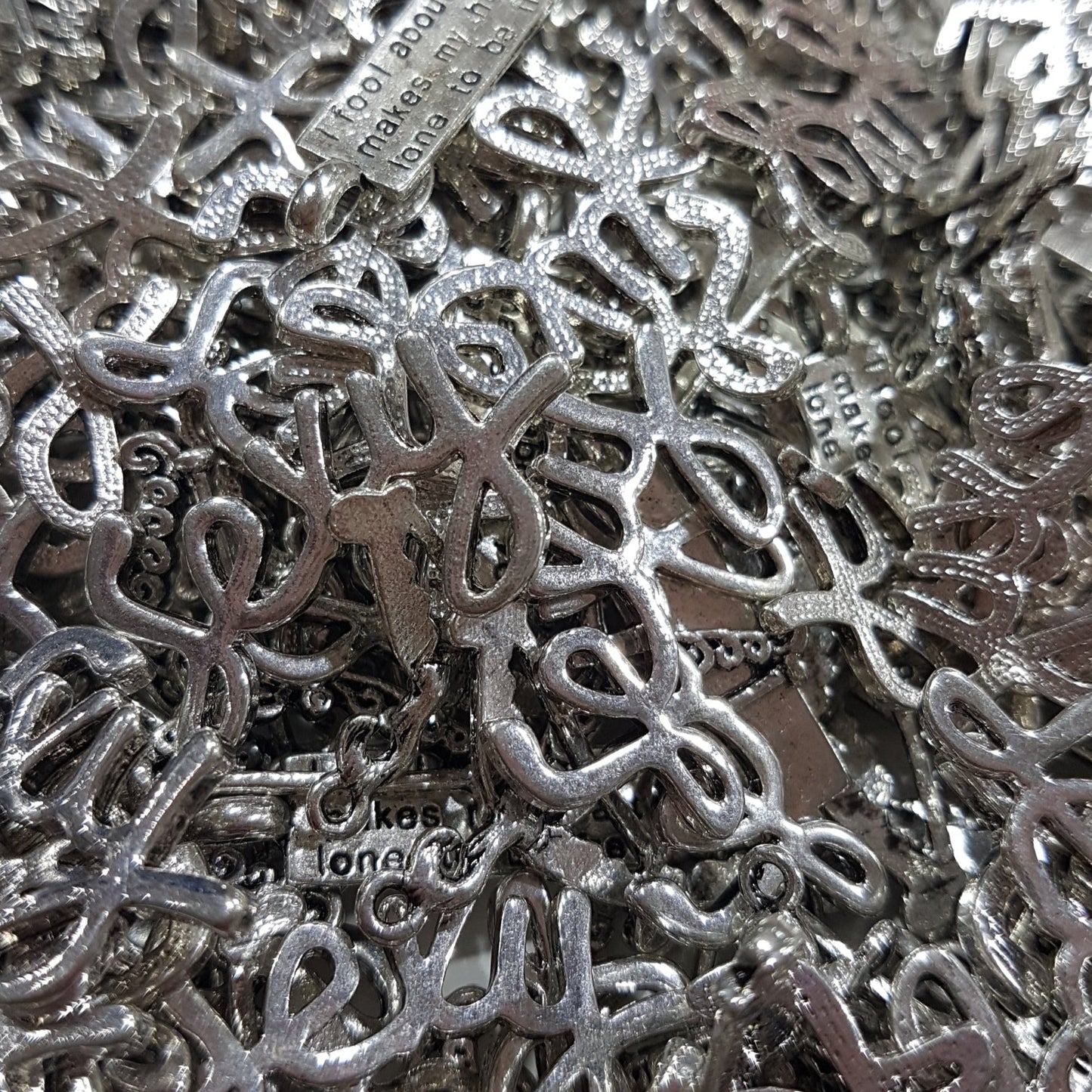 CLEARANCE! Large Bag Of Silver Charms