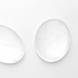 3pc 30x20mm Oval Glass Cabochons