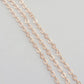 1M Flat Oval Rose Gold Chain