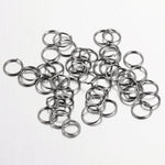 4mm Black Jump Rings 100pc