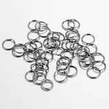 6mm Black Jump Rings 100pc