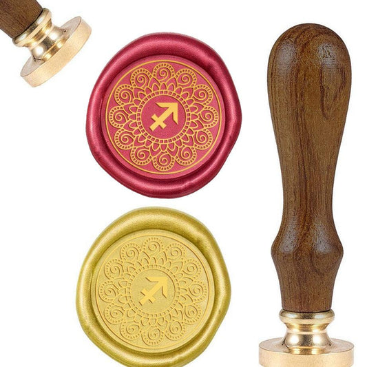 LAST1! Sagittarius Star Sign Wax Seal Stamp