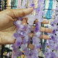 Full Strand Natural Amethyst Gemstone Strand