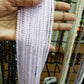 Pink Crystal Rondelles Approx 145 beads