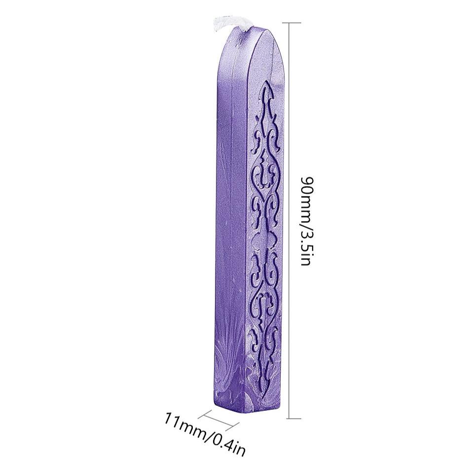 Purple Wax Stick with Wick