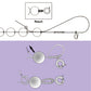 Silver French Wire 35cm