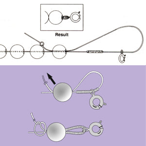 Silver French Wire 35cm