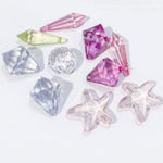 10pc Mixed Acrylic Beads