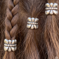 10pc Silver Spacer Beads