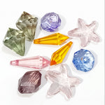 10pc Mixed Acrylic Beads