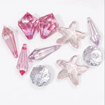 10pc Mixed Acrylic Beads