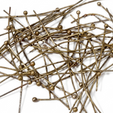 50pc 4cm Bronze Ball Head Pins