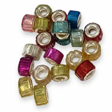 20pc Mix Of European Acrylic Beads