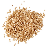 15g 2mm Champagne Gold Glass Seed Beads