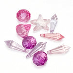10pc Mixed Acrylic Beads