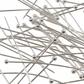 50pc 4cm Bright Silver Ball Head Pins