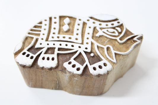 Elephant Block Stamp