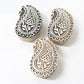 Paisley Hand Carved Wooden Block Stamp