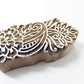 LAST 1! Hand Carved Wooden Block Stamp