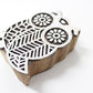Owl Hand Carved Indian Block Stamp