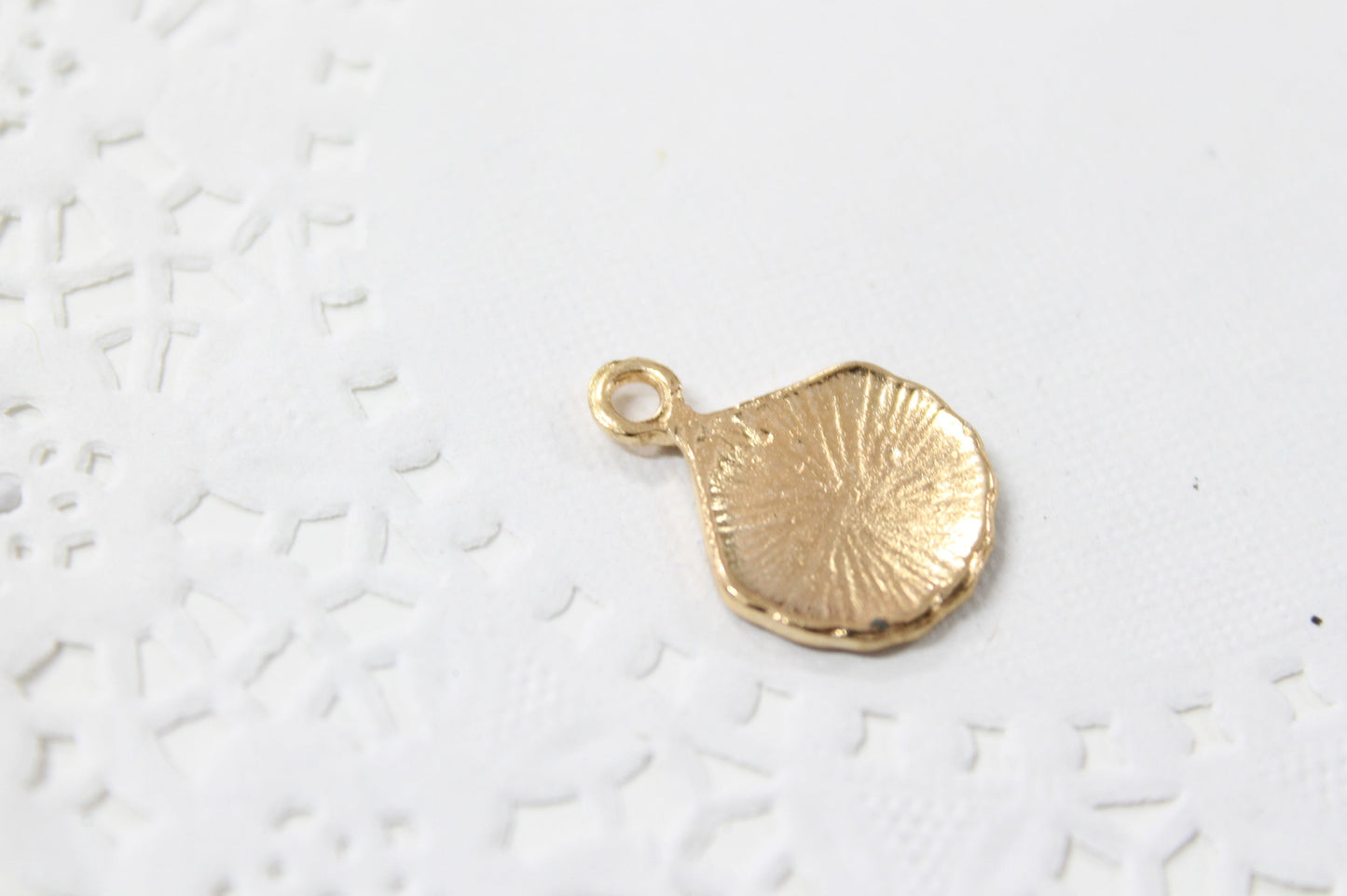 4pc Pink Enamel Shell Charms