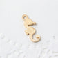 4pc Pink Sea Horse Enamel Charms