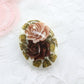 Vintage West Germany Floral Glass Limoge