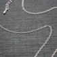 Delicate Silver Link Necklace Chain