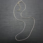 Platinum Silver Snake Chain Necklace