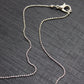 Silver Ball Chain Necklace